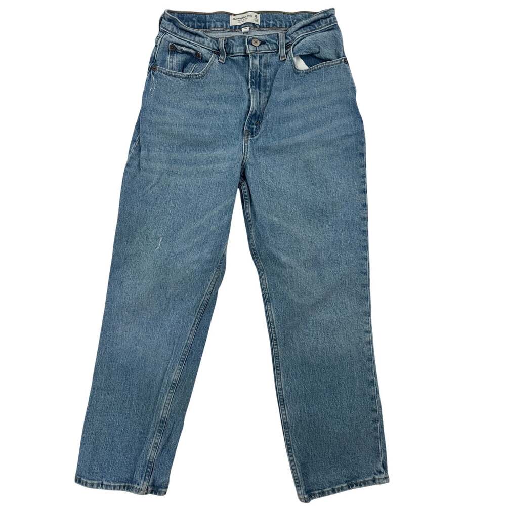 Abercrombie & Fitch Curve Love The 90s Straight Ultra High Rise Jeans size 28